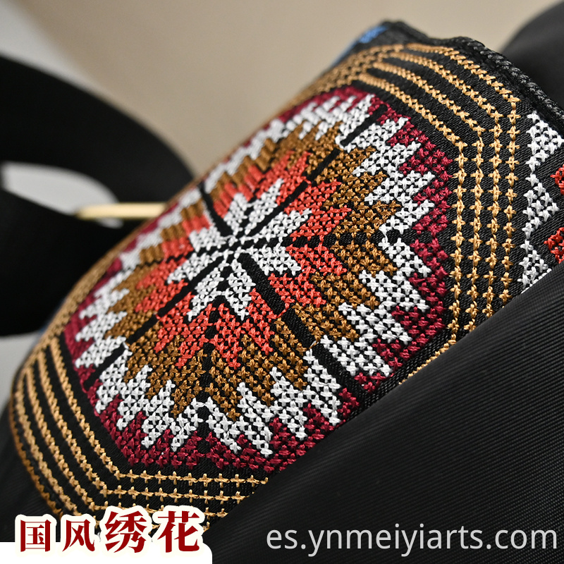 Ethnic Embroidered Backpack